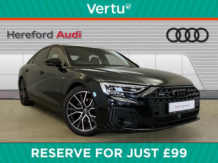Audi A8 3.0 TDI V6 50 Black Edition Tiptronic Quattro Euro 6 (s/s) 4dr