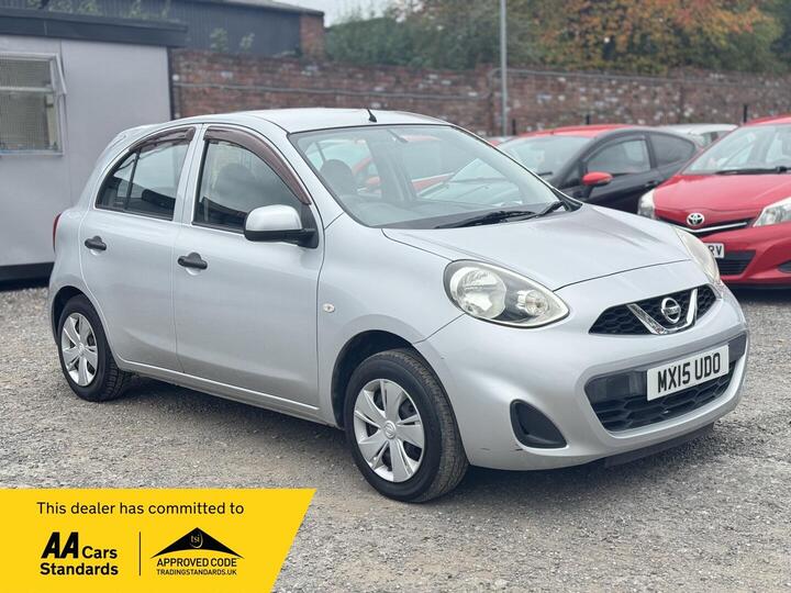 Nissan Micra 1.2 Visia Hatchback 5dr Petrol CVT Euro 5 (80 Ps)