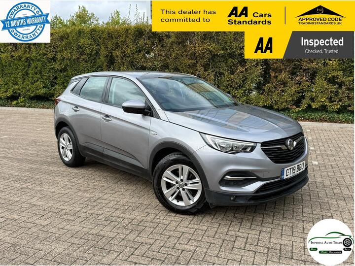 Vauxhall Grandland X 1.2 Turbo SE Auto Euro 6 (s/s) 5dr