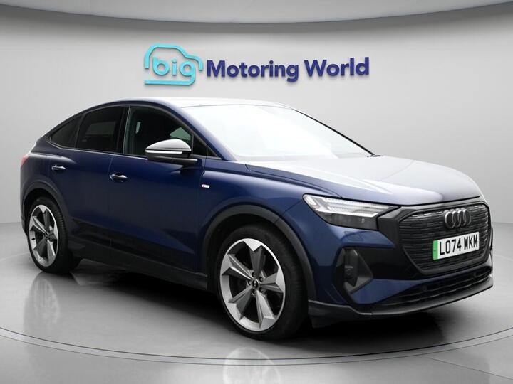 Audi Q4 E-tron 45 Black Edition Sportback Auto 5dr 82kWh