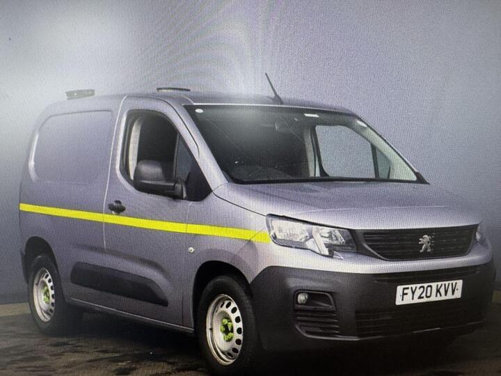 Peugeot PARTNER 1.5 BlueHDi 1000 Grip Standard Panel Van 5dr Diesel Manual SWB Euro 6 (s/s) (100 Bhp)