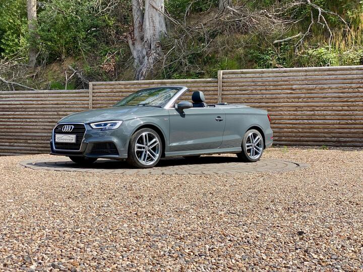 Audi A3 Cabriolet 2.0 TFSI 40 S Line S Tronic Quattro Euro 6 (s/s) 2dr Audi A3 Cabriolet 2.0 TFSI 40 S Line S Tronic Quattro Euro 6 (s/s) 2dr