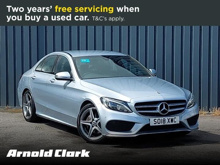 Mercedes-Benz C Class 2.1 C220d AMG Line G-Tronic+ Euro 6 (s/s) 4dr