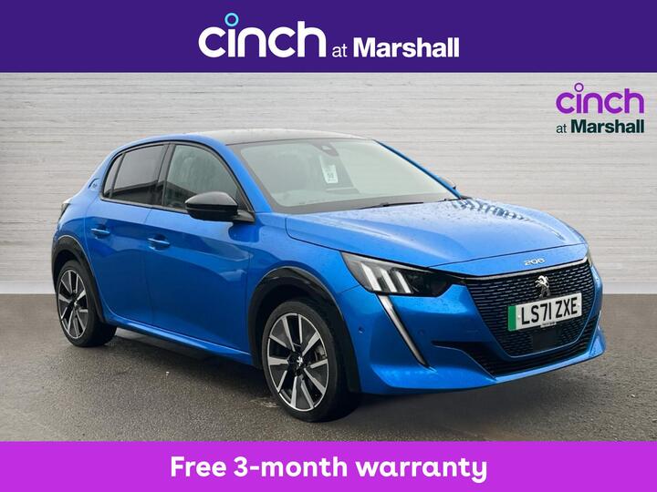 Peugeot E-208 50kWh GT Auto 5dr