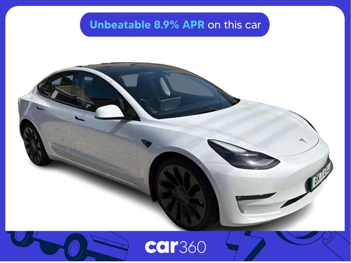 Tesla Model 3 (Dual Motor) Performance Auto 4WDE 4dr (Performance Upgrade)