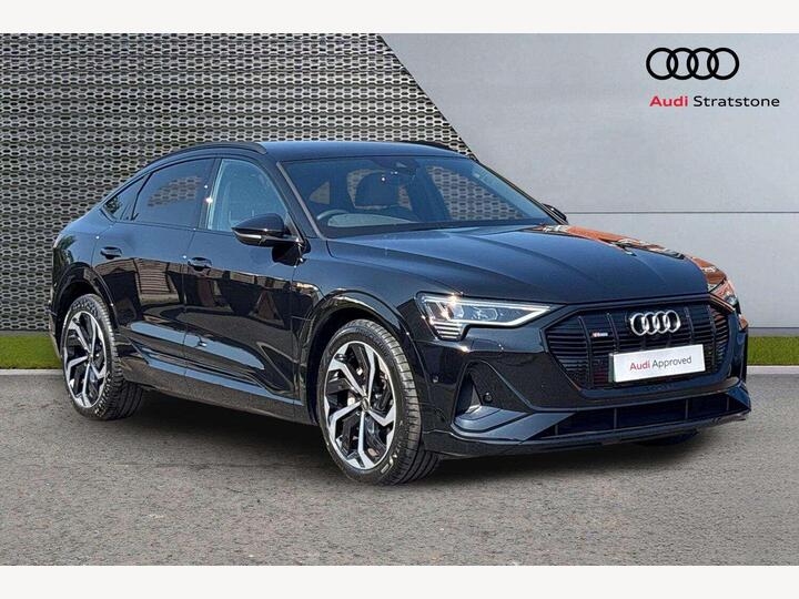 Audi E-Tron 50 Black Edition Sportback Auto Quattro 5dr 71.2kWh (11kW Charger)