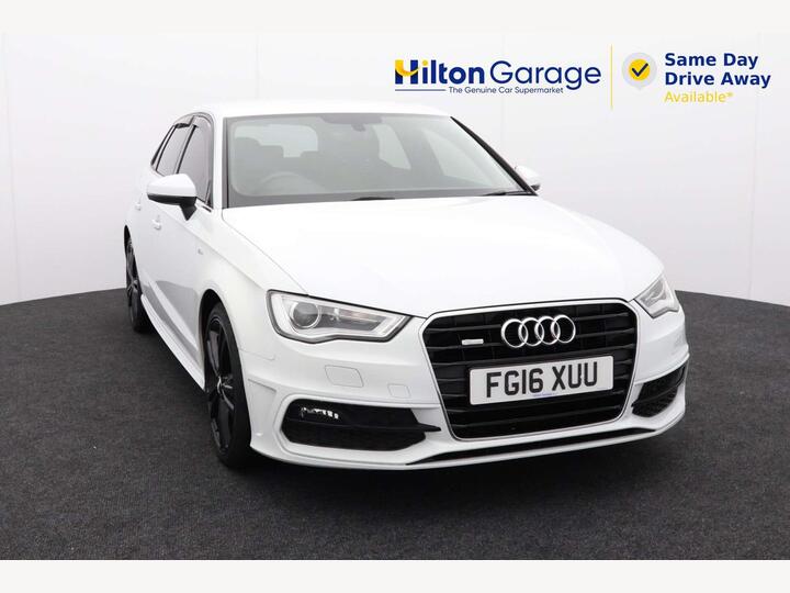 Audi A3 1.4 TFSI CoD S Line Sportback S Tronic Euro 6 (s/s) 5dr (Nav)