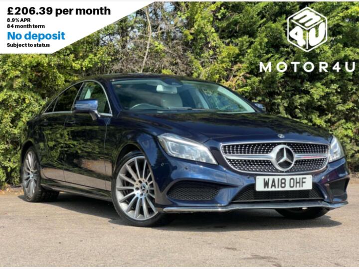 Mercedes-Benz CLS 2.1 CLS220d AMG Line Coupe G-Tronic+ Euro 6 (s/s) 4dr