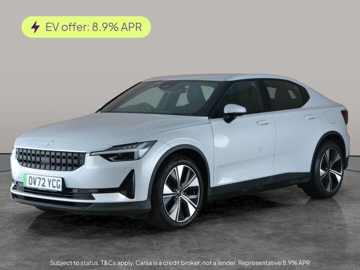Polestar Polestar 2 Single Motor 78kWh Long Range Fastback Auto FWD 5dr Polestar Polestar 2 Single Motor 78kWh Long Range Fastback Auto FWD 5dr