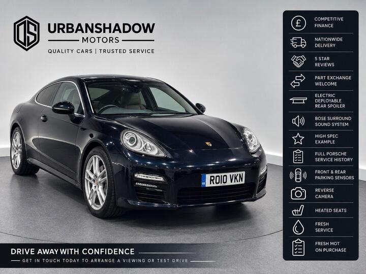 Porsche Panamera 4.8 V8 4S PDK 4WD Euro 5 (s/s) 5dr