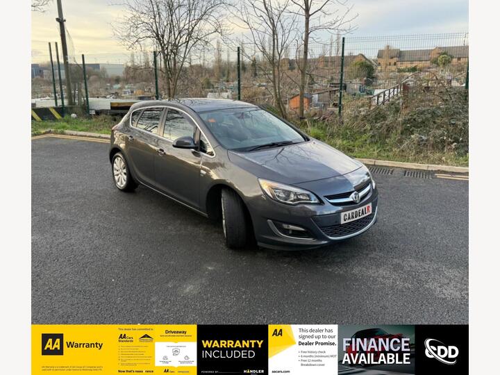 Vauxhall Astra 1.6i Elite Euro 6 5dr Vauxhall Astra 1.6i Elite Euro 6 5dr