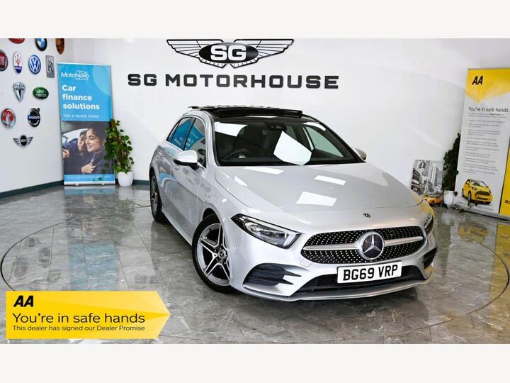 Mercedes-Benz A CLASS 2.0 A200d AMG Line (Premium Plus) 8G-DCT Euro 6 (s/s) 5dr