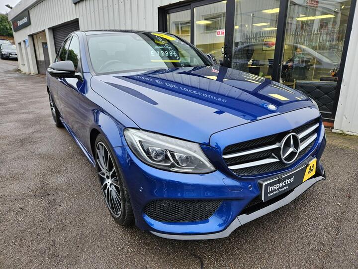 Mercedes-Benz C Class 2.1 C220d AMG Line (Premium) G-Tronic+ Euro 6 (s/s) 4dr