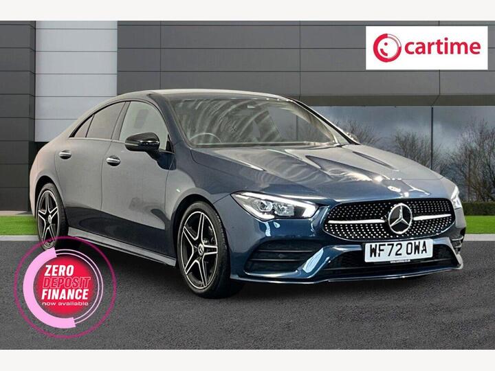 Mercedes-Benz CLA 1.3 CLA180 AMG Line (Premium) Coupe 7G-DCT Euro 6 (s/s) 4dr Mercedes-Benz CLA 1.3 CLA180 AMG Line (Premium) Coupe 7G-DCT Euro 6 (s/s) 4dr
