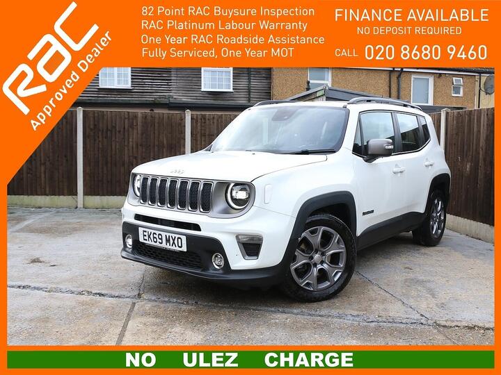 Jeep Renegade 1.3 GSE T4 Limited DDCT Euro 6 (s/s) 5dr Jeep Renegade 1.3 GSE T4 Limited DDCT Euro 6 (s/s) 5dr