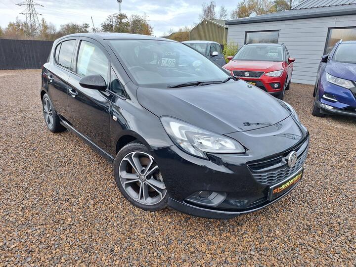 Vauxhall Corsa 1.4i Turbo Black Edition Euro 6 (s/s) 5dr Vauxhall Corsa 1.4i Turbo Black Edition Euro 6 (s/s) 5dr