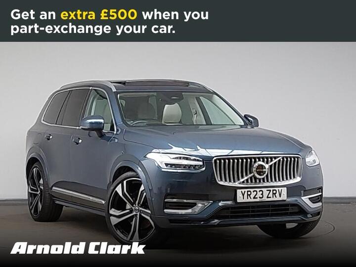 Volvo XC90 2.0h T8 Recharge 18.8kWh Ultimate Bright Auto 4WD Euro 6 (s/s) 5dr