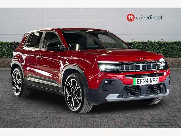 Jeep AVENGER 54kWh Summit Auto 5dr Jeep AVENGER 54kWh Summit Auto 5dr