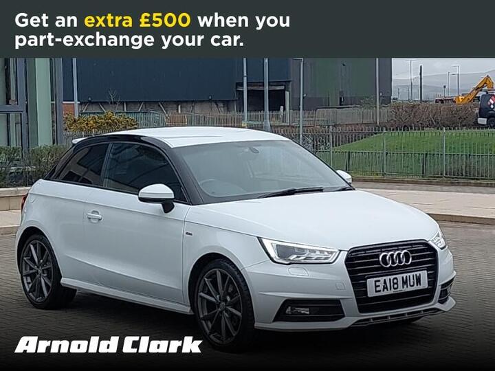 Audi A1 1.6 TDI Black Edition S Tronic Euro 6 (s/s) 3dr (Nav)