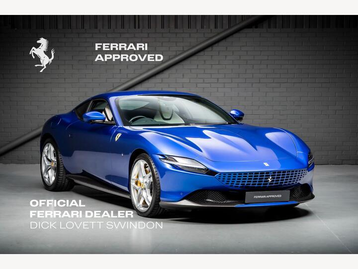 Ferrari Roma 3.8T V8 F1 DCT Euro 6 (s/s) 2dr Ferrari Roma 3.8T V8 F1 DCT Euro 6 (s/s) 2dr