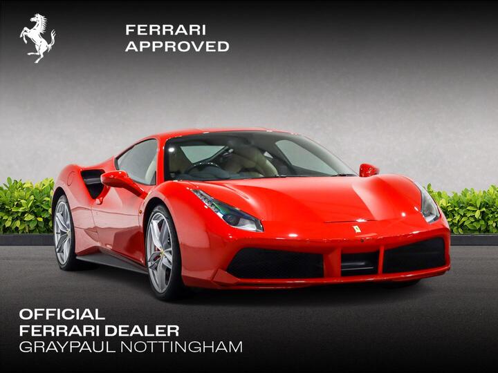 Ferrari 488 GTB 3.9T V8 GTB F1 DCT Euro 6 (s/s) 2dr