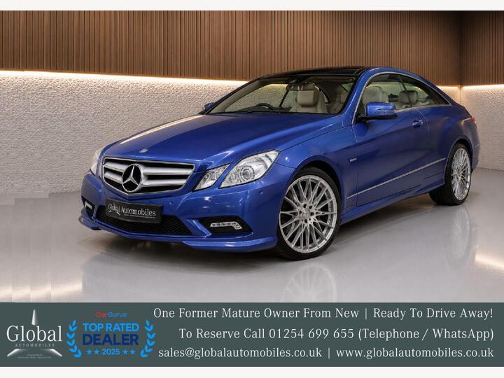 Mercedes-Benz E-CLASS 3.0 E350 CDI V6 BlueEfficiency Sport G-Tronic Euro 5 2dr
