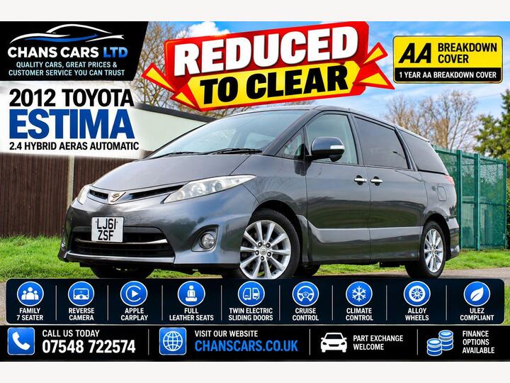 Toyota Estima Aeras 2.4L Petrol 5dr