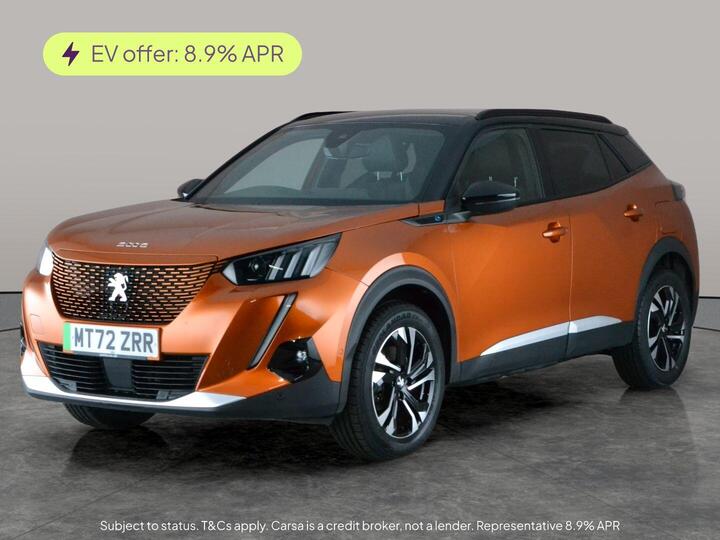 Peugeot E-2008 50kWh GT Auto 5dr (7kW Charger)