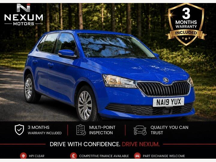 Skoda Fabia 1.0 S Euro 6 (s/s) 5dr