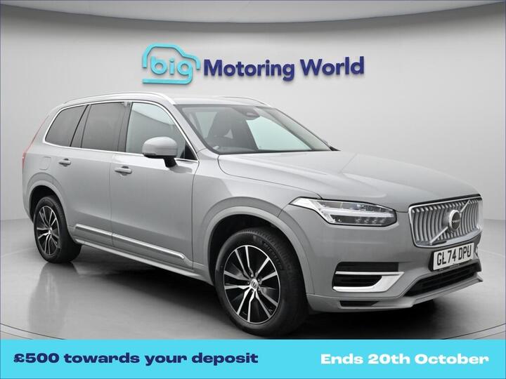 Volvo XC90 2.0h T8 18.8kWh Core Auto 4WD Euro 6 (s/s) 5dr