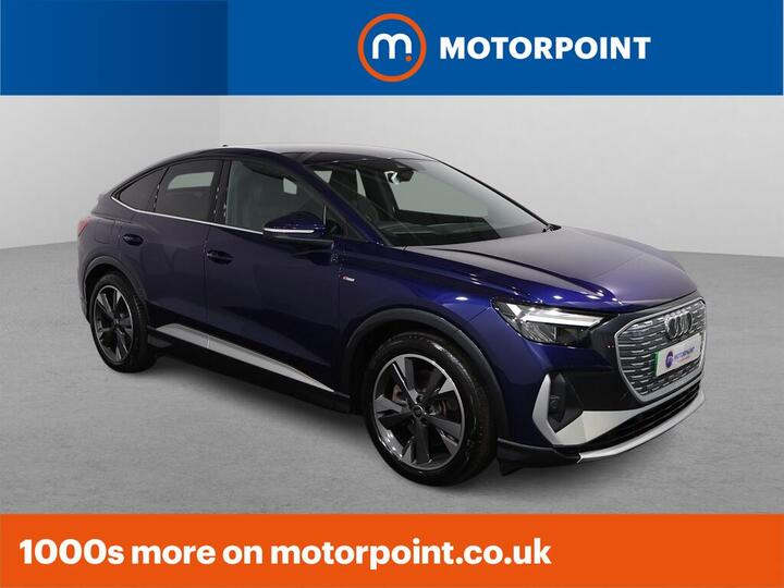 Audi Q4 40 S Line Sportback Auto 5dr 82kWh
