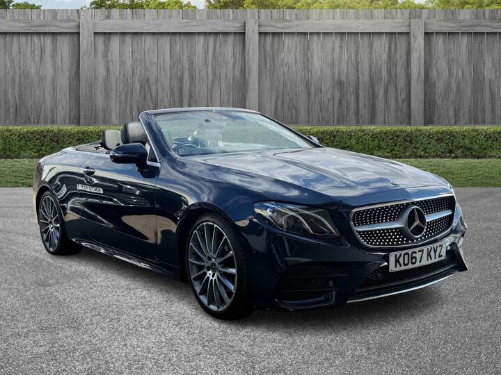Mercedes-Benz E Class 2.0 E220d AMG Line (Premium) Cabriolet G-Tronic+ Euro 6 (s/s) 2dr