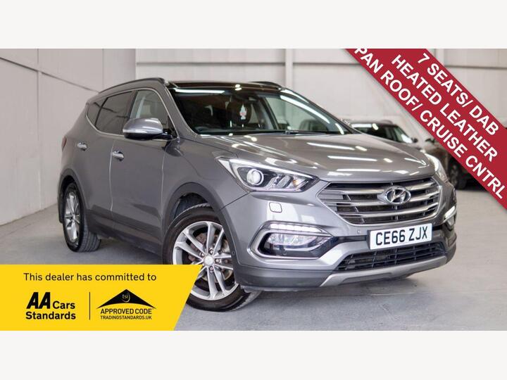 Hyundai SANTA FE 2.2 CRDi Blue Drive Premium SE 4WD Euro 6 (s/s) 5dr (7 Seat)