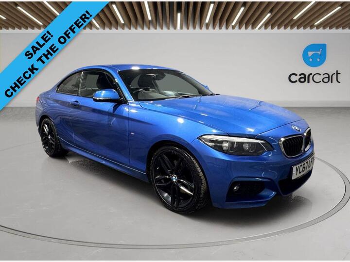 BMW 2 SERIES 2.0 220d M Sport Auto Euro 6 (s/s) 2dr