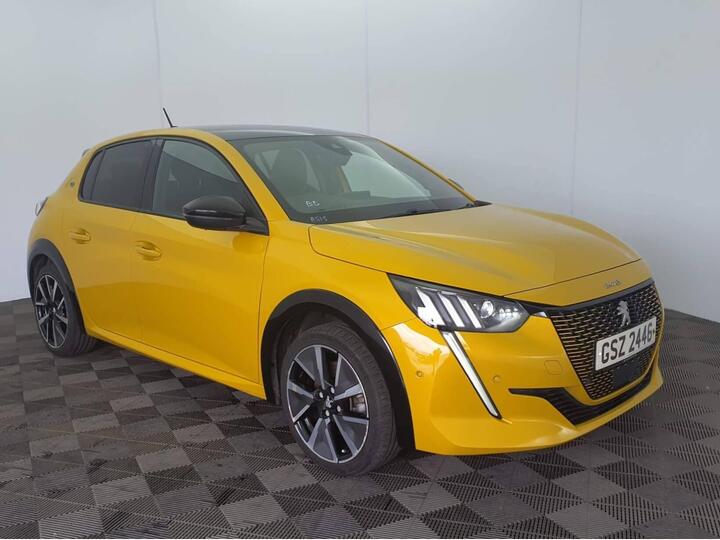 Peugeot E-208 50kWh GT Premium Auto 5dr (7kW Charger)