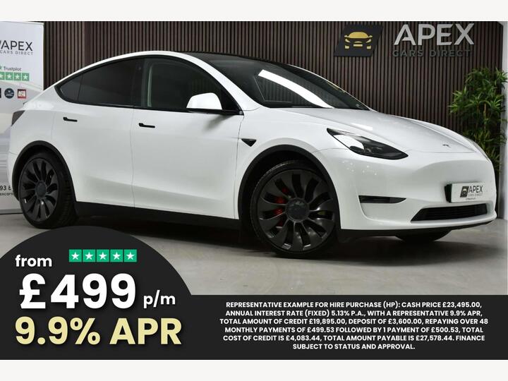 Tesla MODEL Y (Dual Motor) Performance Auto 4WDE 5dr