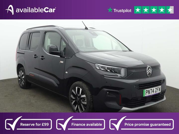 Citroen E-Berlingo 52kWh MAX M Auto 5dr (7.4kW Charger)