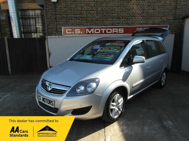 Vauxhall Zafira 1.8 16V Exclusiv Euro 5 5dr (SNav)