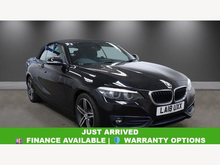 BMW 2 SERIES 2.0 218d Sport Auto Euro 6 (s/s) 2dr