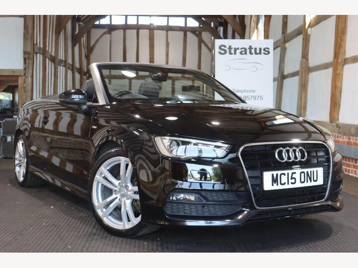 Audi A3 Cabriolet 1.4 TFSI CoD S Line S Tronic Euro 6 (s/s) 2dr
