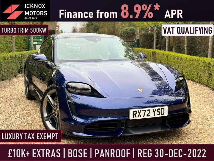 Porsche Taycan Performance Plus 93.4kWh Turbo Auto 4WD 4dr (11kW Charger)