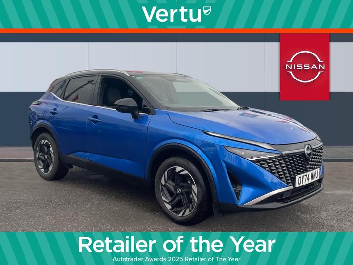 Nissan Qashqai 1.3 DIG-T MHEV N-Connecta XTRON Euro 6 (s/s) 5dr Nissan Qashqai 1.3 DIG-T MHEV N-Connecta XTRON Euro 6 (s/s) 5dr