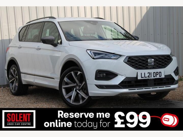 SEAT Tarraco 1.5 TSI EVO FR Sport DSG Euro 6 (s/s) 5dr SEAT Tarraco 1.5 TSI EVO FR Sport DSG Euro 6 (s/s) 5dr