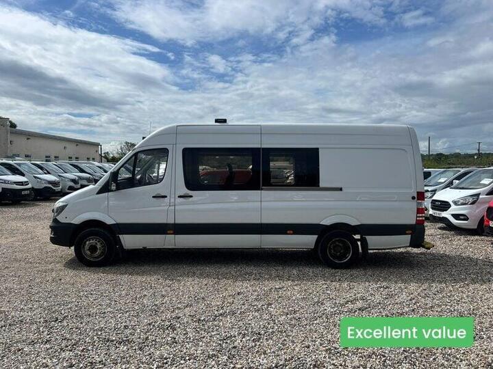 Mercedes-Benz Sprinter AUTO LWB L3H1 Ex-Police 9 Seats Racking Cruise FSH EURO 6 NO VAT