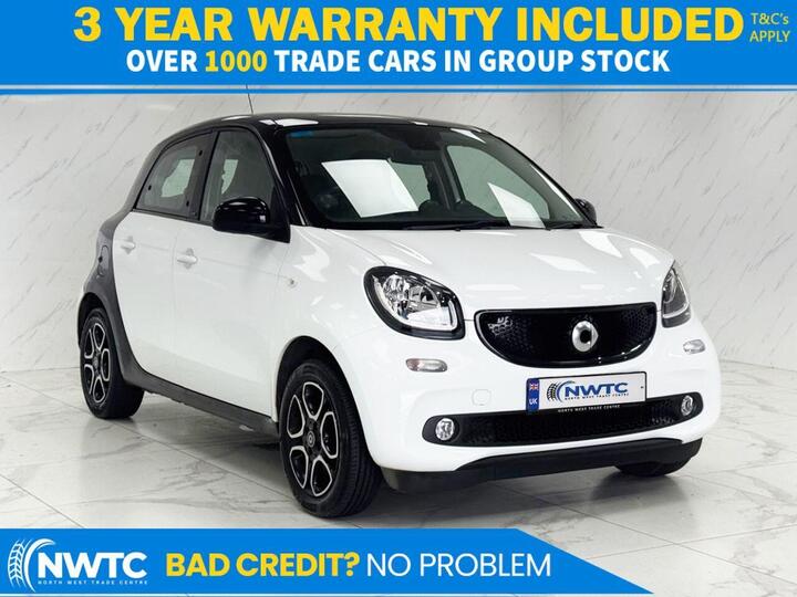 Smart FORFOUR 1.0 Prime (Premium Plus) Twinamic Euro 6 (s/s) 5dr