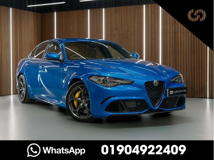 Alfa Romeo GIULIA 2.9 V6 Bi-Turbo Quadrifoglio Auto Euro 6 (s/s) 4dr