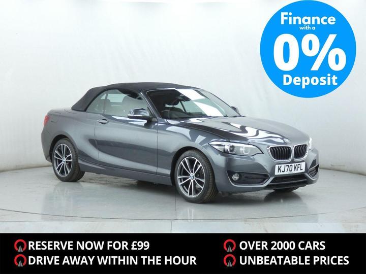 BMW 2 SERIES 2.0 218i Sport Euro 6 (s/s) 2dr