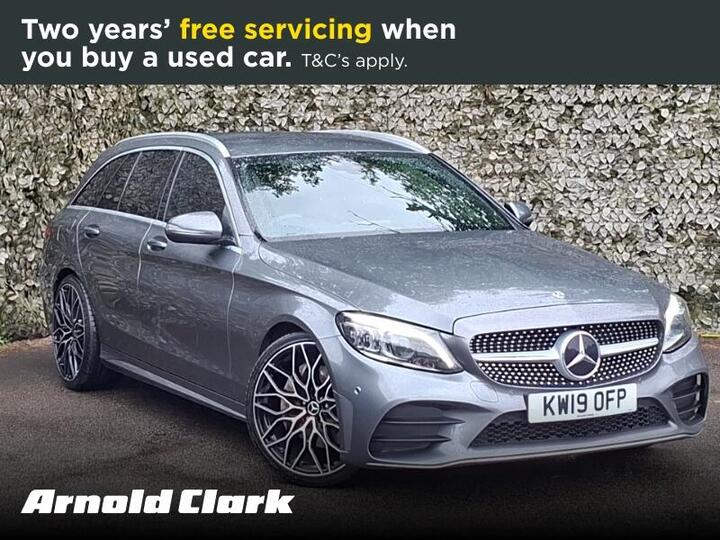 Mercedes-Benz C Class 2.0 C300d AMG Line (Premium) G-Tronic+ Euro 6 (s/s) 5dr