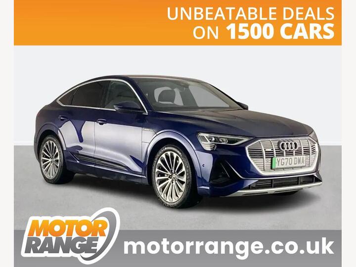 Audi E-Tron 55 S Line Sportback Auto Quattro 5dr 95kWh