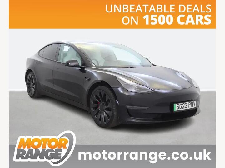 Tesla Model 3 (Dual Motor) Performance Auto 4WDE 4dr (Performance Upgrade)
